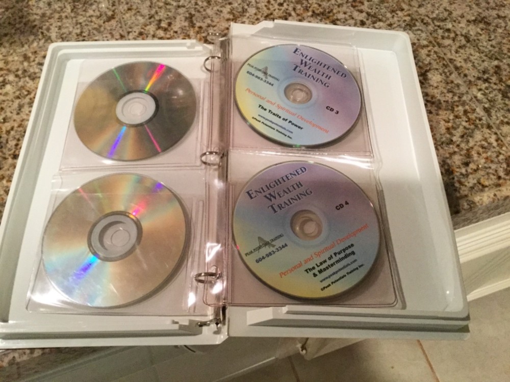 Enlightened Wealth Training PERSONAL AND SPIRITUAL DEVELOPMENT (10 CD Set) MINT