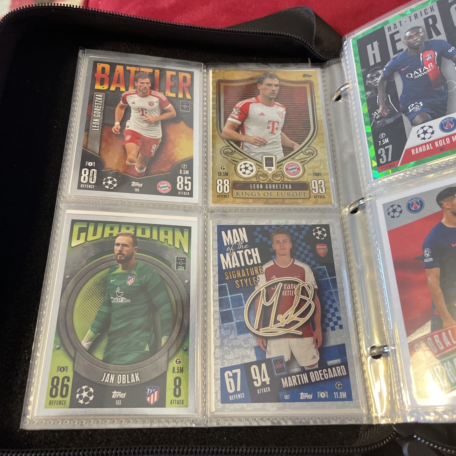 Huge Binder Full Of Soccer Cards! Panini, Topps, Many Holos And Special Cards!