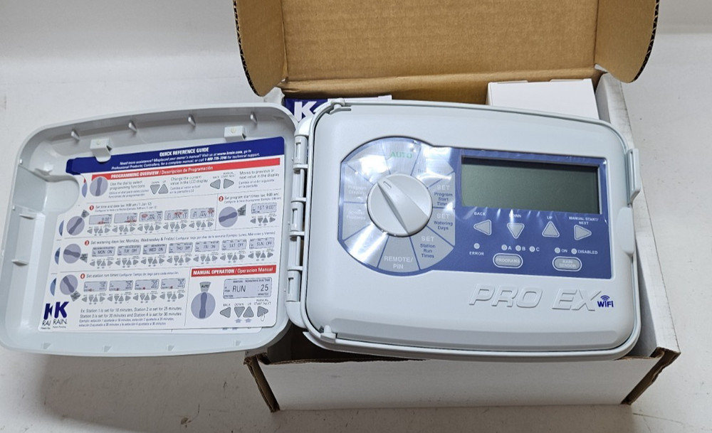 K Rain 3202ID-WiFi-Kit Pro EX 2.0 Modular Irrigation Controller KRain