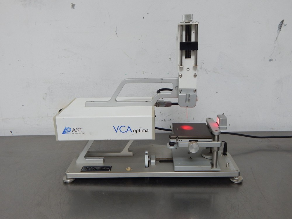 AST PRODUCTS VCA OPTIMA VIDEO CONTACT ANGLE SYSTEM