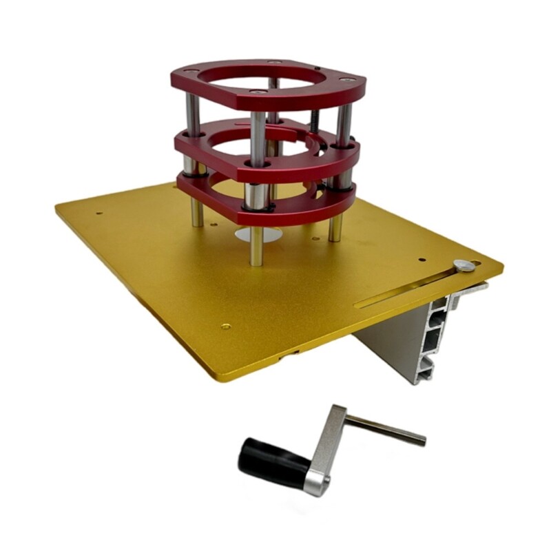 Router Table Insert Plate Lifting Platform Stand Router Lift Table for 64-66mm