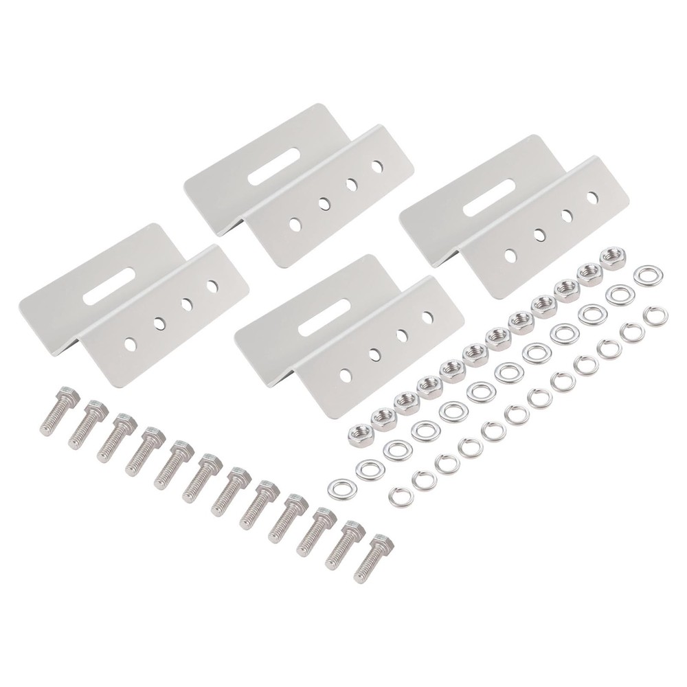 Aluminum Z Brackets Easy Installation Brackets Includes Screws And Nuts