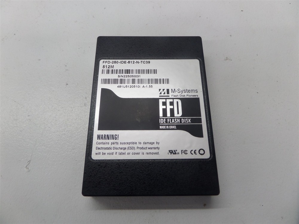 M-Systems FFD IDE Flash Disk 512M FFD-250-IDE-512-N-TC39