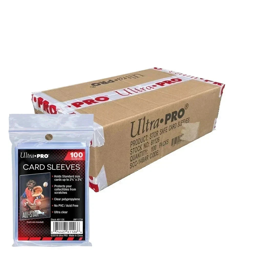 10000 Ultra Pro Regular Standard Card SOFT PENNY SLEEVES NEW SEALED CASE