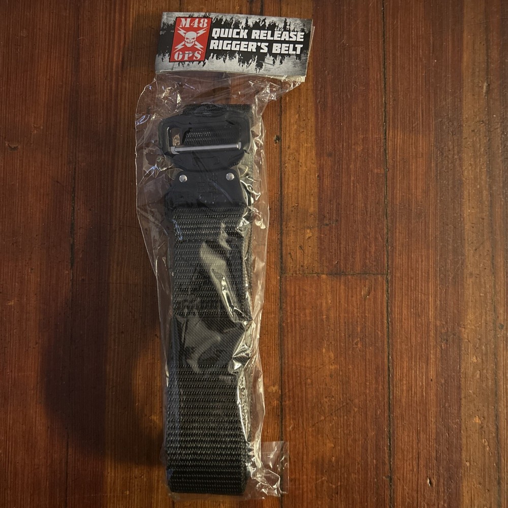 M48 Ops.. Quick Release Riggers Belt…