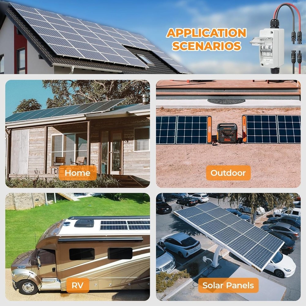 User-Friendly 60A Solar Disconnect Switch 1000V with Easy Installation Features