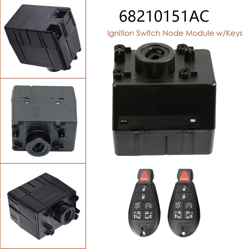 Wireless Ignition WIN Module Node -Programmed w/Keys For 09-12 Dodge Ram 1500