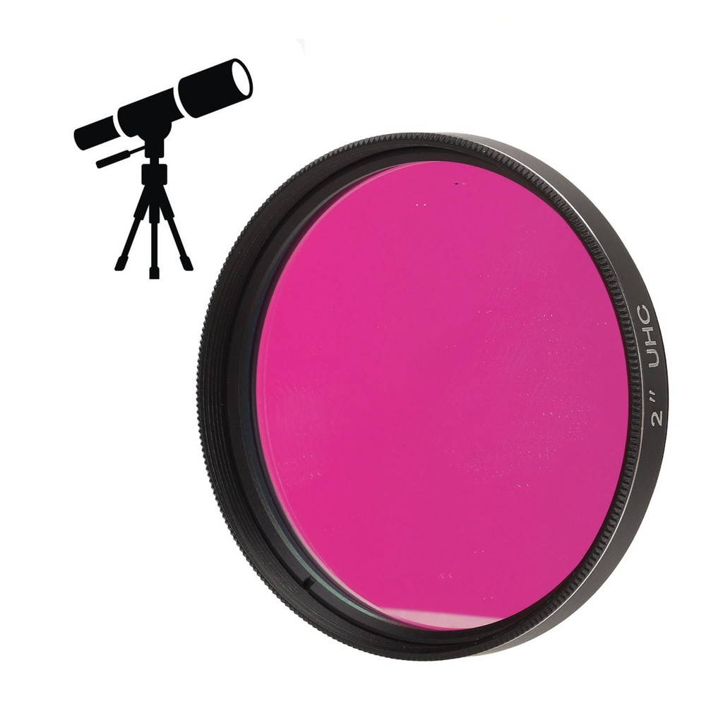 2 Inch UHC Filter Light Pollution Reduction For Telescopes