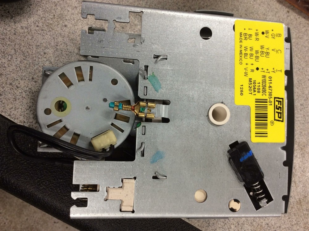 WHIRLPOOL DISHWASHER TIMER part# w10039490 c