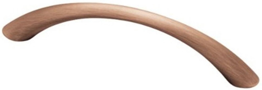 3-3/4" Tapered Bow Pull Red Antique Copper