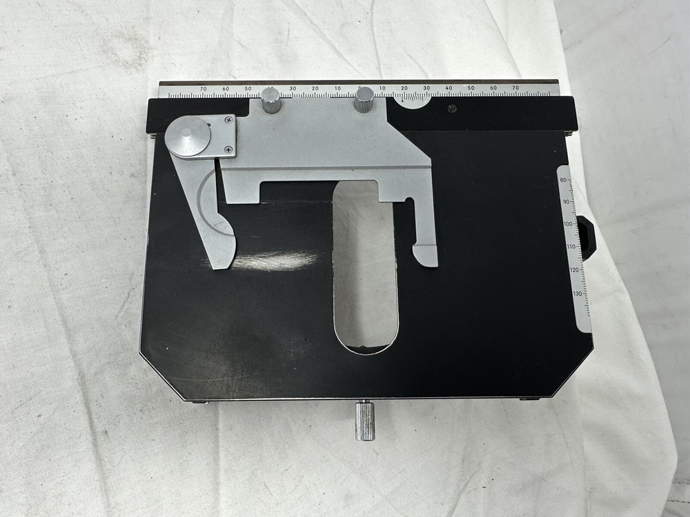 2x Microscope Stages For Nikon Labophot Microscopes