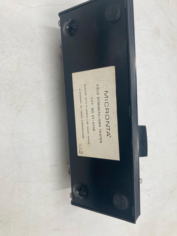 Micronta Field Strength and SWR Tester Radio Shack Untested