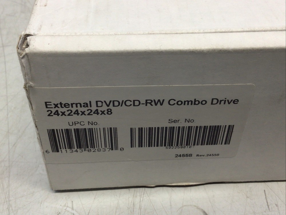 Fujitsu Part Number FPCDVR42 External DVD/CD-RW Combo Drive