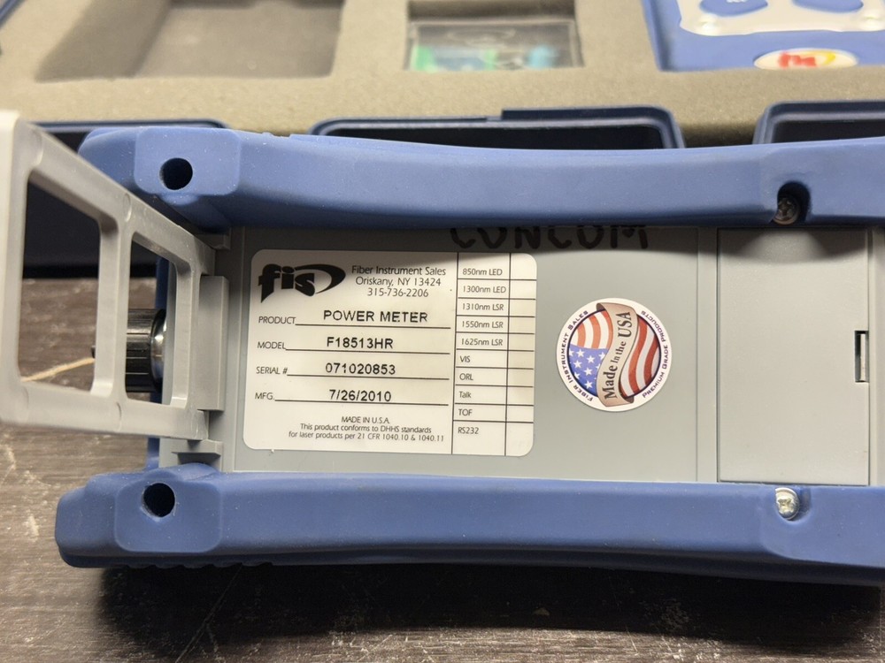 FIS Light Source & Power Meter Kit - A212