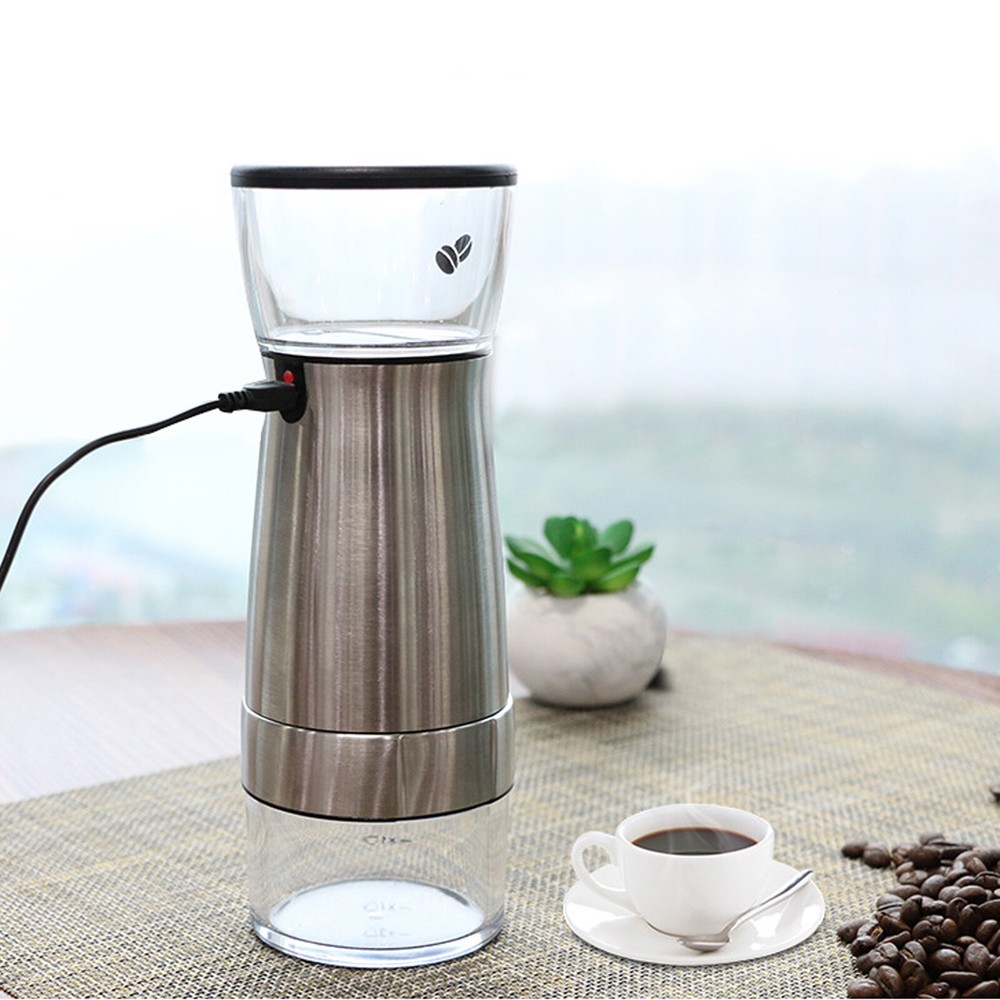 Rechargeable Battery Powered Portable Fully Automatic Electric Coffee Grinder