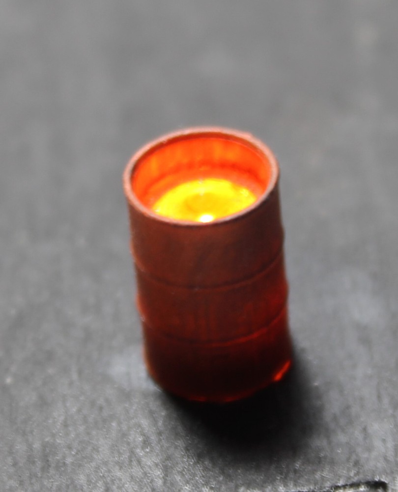 HO Scale Burn Barrel with Flickering LED