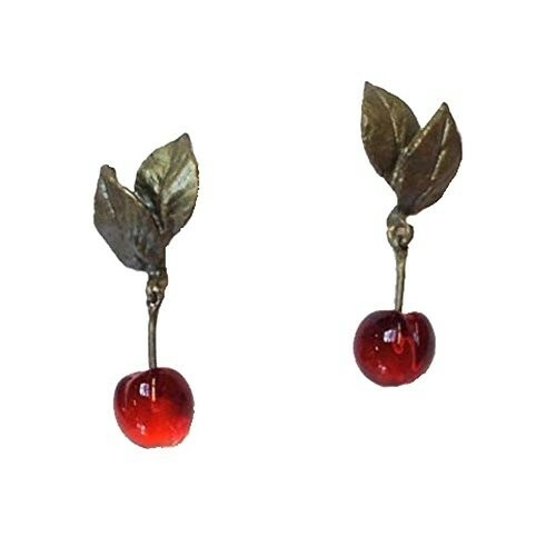 MICHAEL MICHAUD "Morello Cherry" Post Earrings  4538