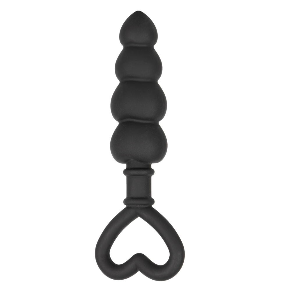 CalExotics Silicone Love Probe Butt Plug Black