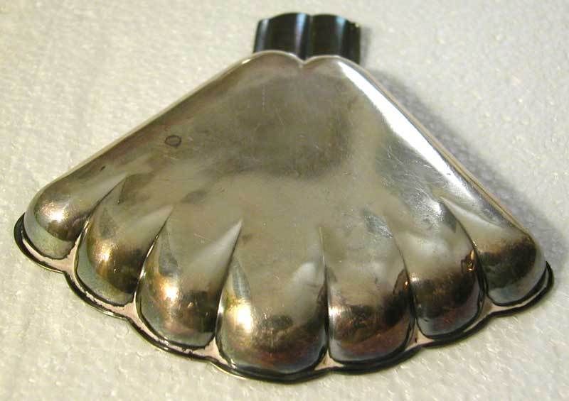 GORGEOUS GERMAN ART DECO 1930'S SOLID SILVER 835 ASHTRAY L