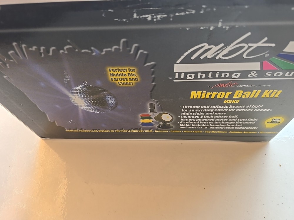 MBT Lighting MBK8 Mirror Ball