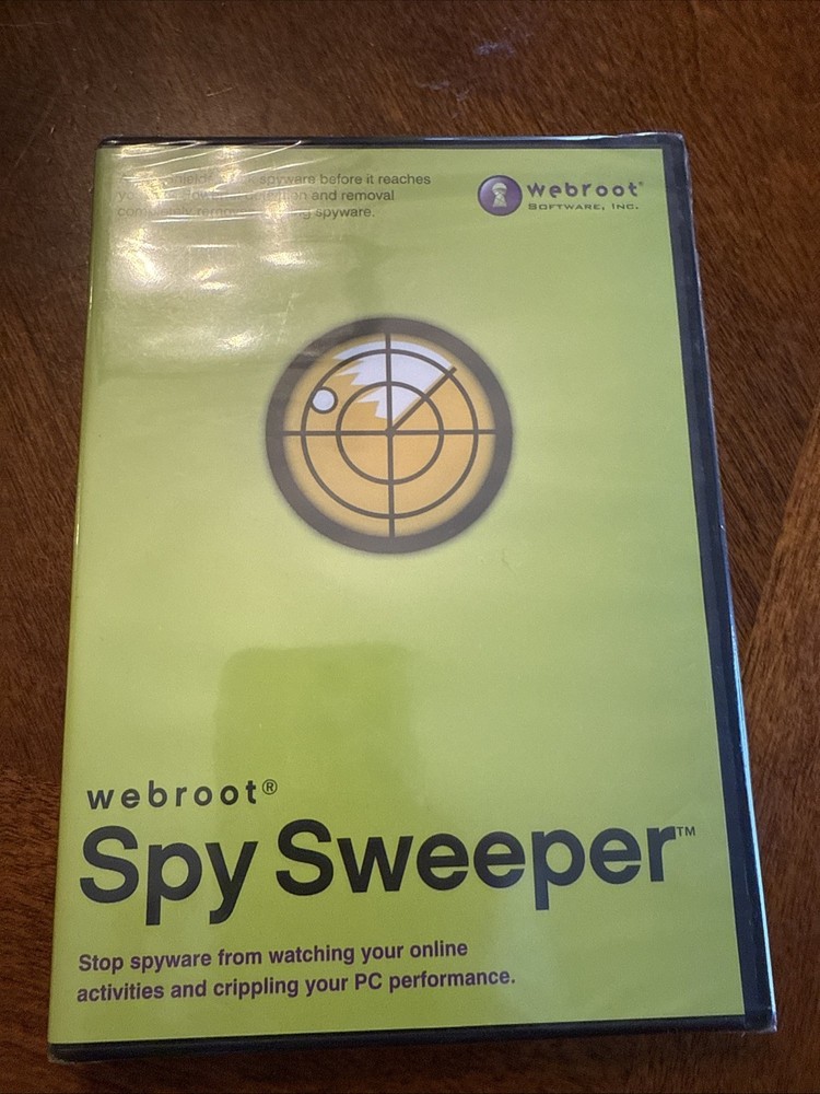 Webroot Spy Sweeper 2003 Software Installation CD-ROM - WITH Software Key