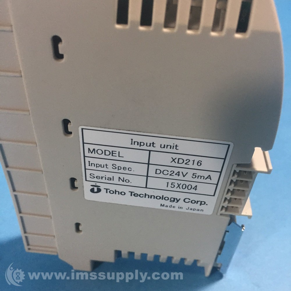 Toho XD216 Input Unit FNIP