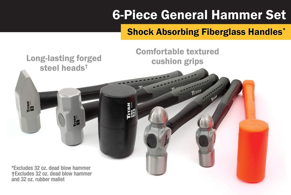Piece Rubber Mallet Set Includes