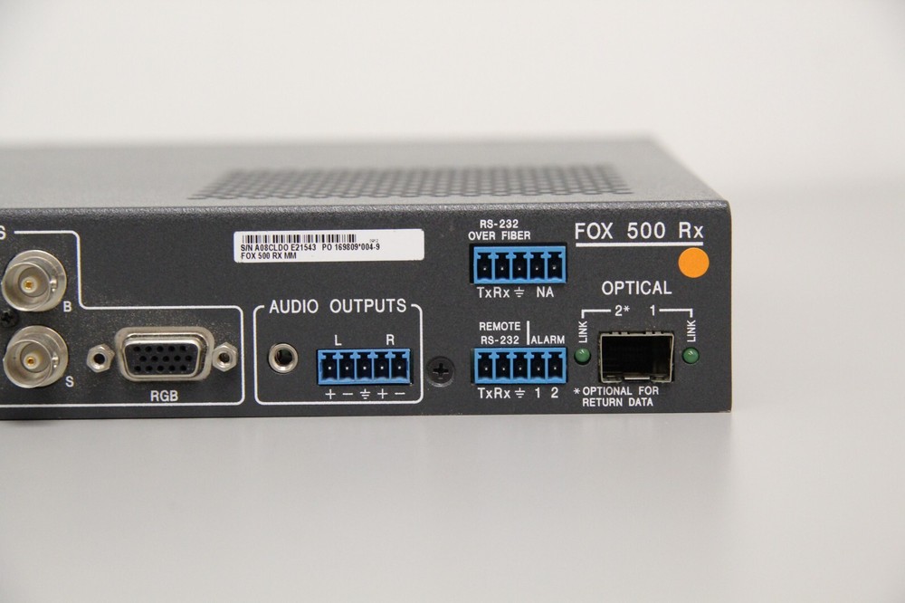 Extron FOX 500 Rx High Resolution Fiber Optic Receiver