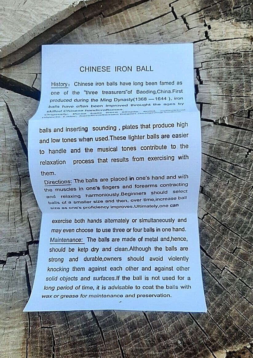 Chinese Healthy Therapy Chrome 2 balls Set /40mm/Dragon&Phoenix/Exercise