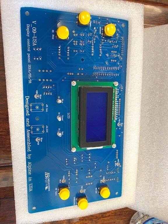 Ice Cream Machine Display Control Panel Board/ New Part/ Alpine 360a