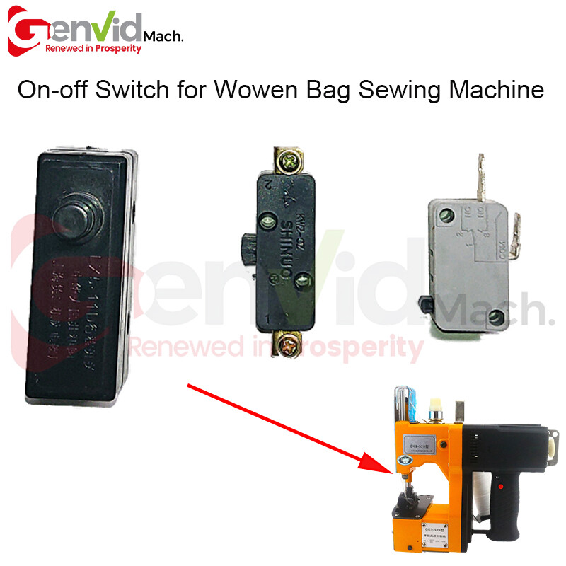 2 Pcs Woven Bag Sewing Machine Replacement Power On-Off Micro Limit Switch