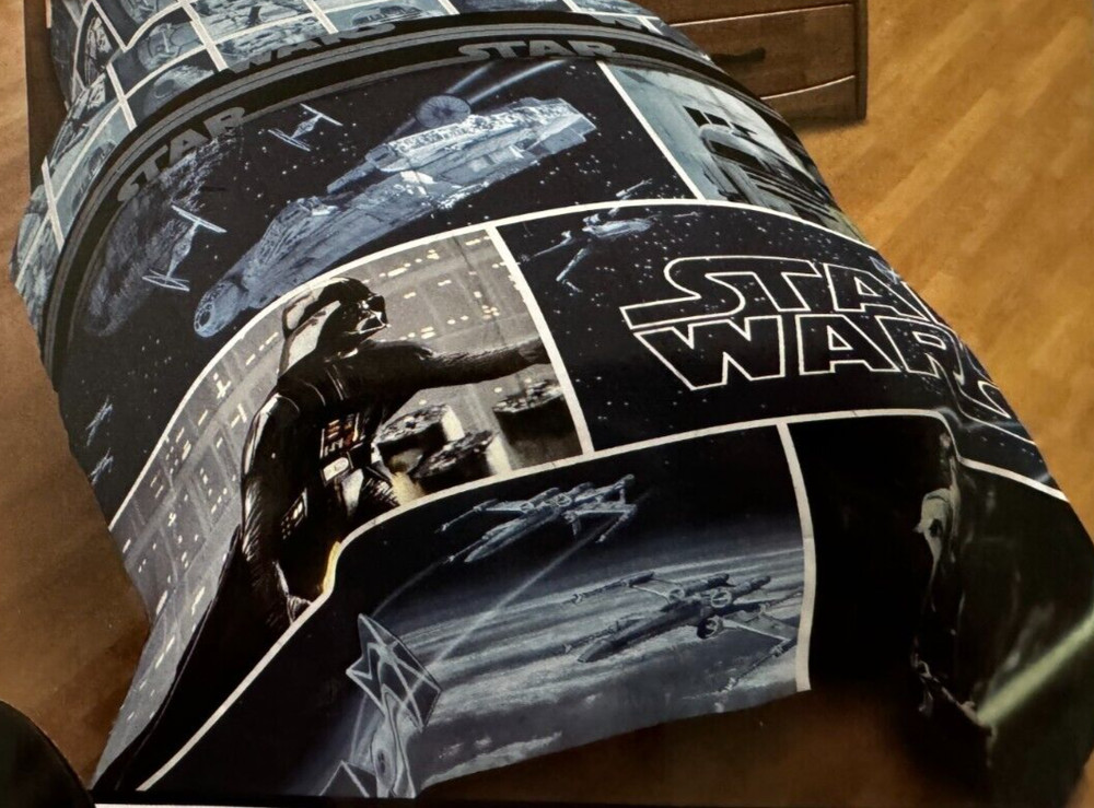 Disney Star Wars Twin Microfiber Comforter NIP