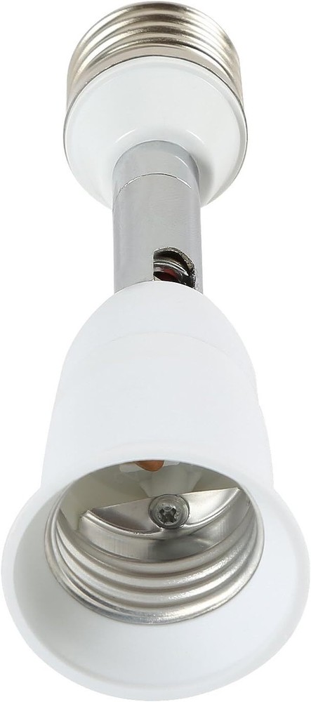 Electop Light Socket Extender 90 Degree Bending E27 to E27 Bulb Base Lamp Holder