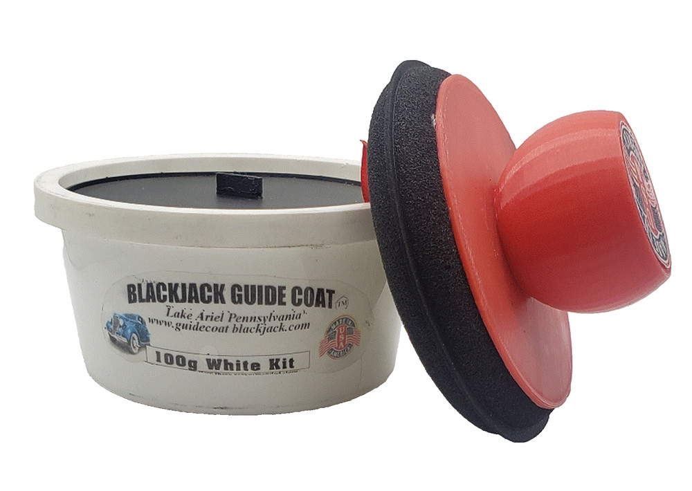White guide coat kit. Blackjack GC Tool co.