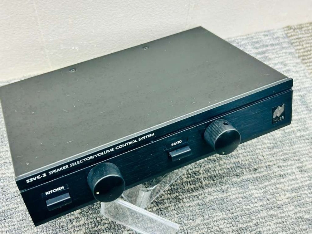 Niles SSVC-2 2-Pair Speaker Selector Volume Control Tested Working - 405540