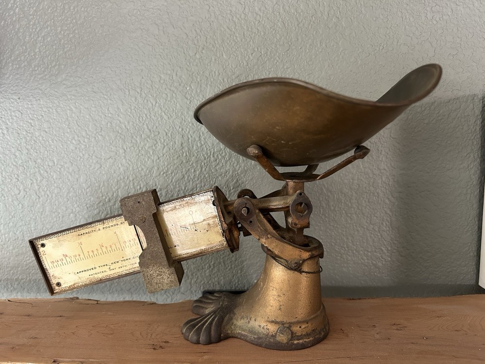 Vintage Superb Computing Scale Cast Iron Antique General- Candy Store Scale