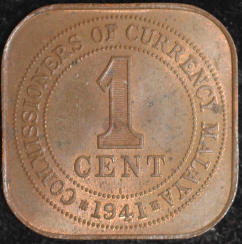 1941I Malaya Cent AU