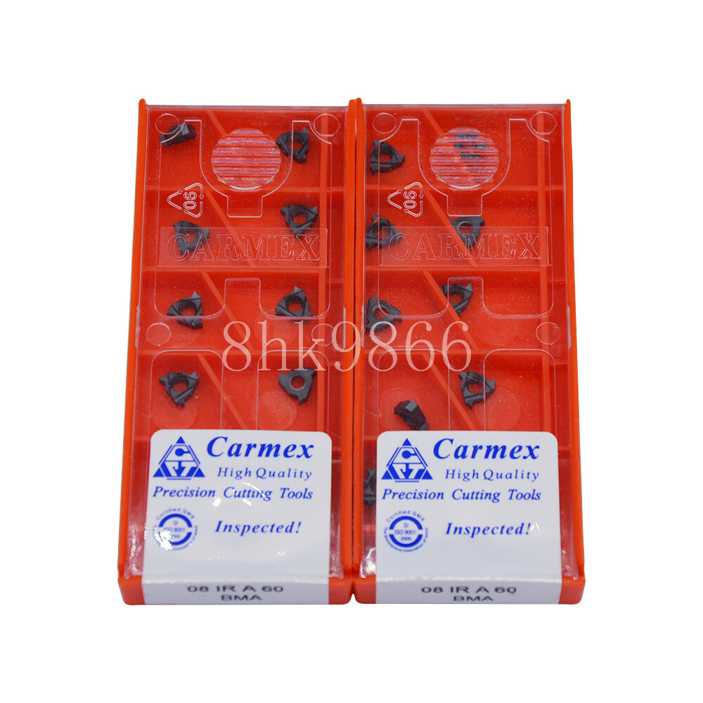 20pcs Carmex 08IR A60 BMA High quality Threading blade Carbide Inserts