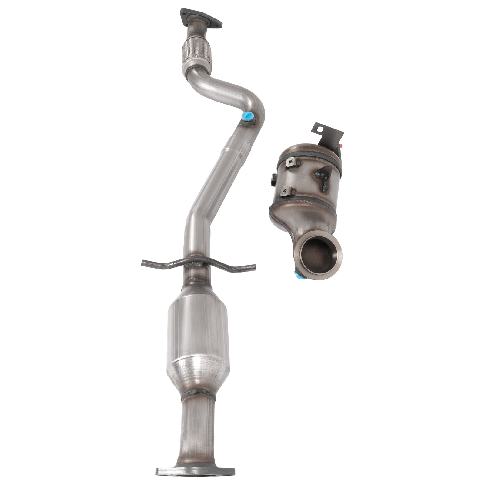 Front & Rear For 2011-2015 Chevrolet Cruze 1.4L l4 Turbo Catalytic Converters