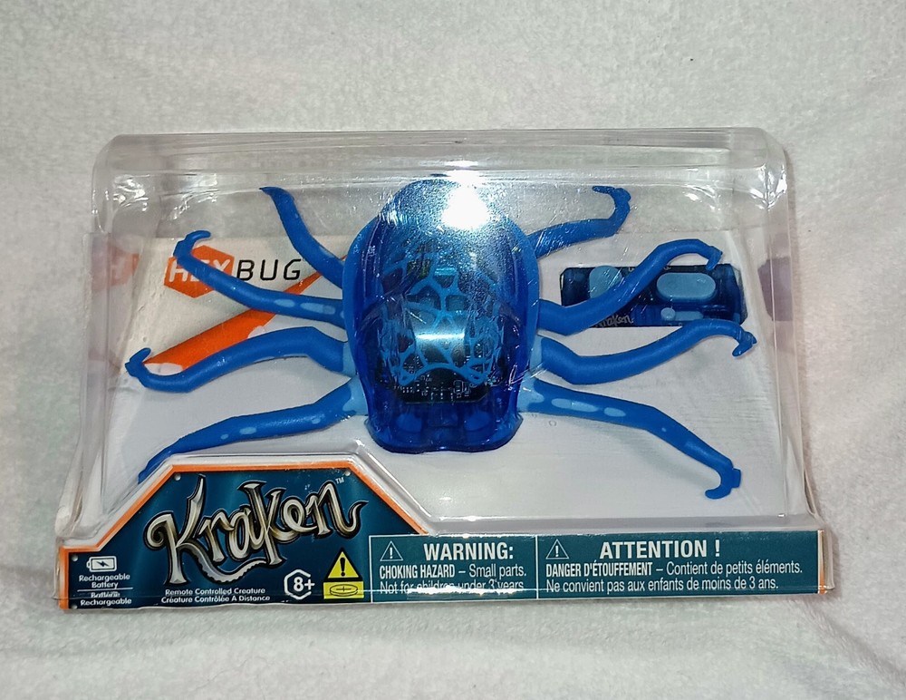 HEXBUG Kraken Remote Controlled Creature 8-Legged Creepy Crawler - NEW