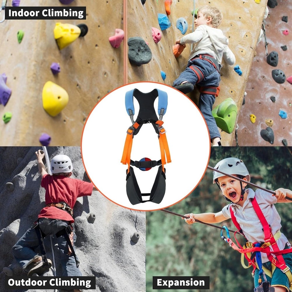 Kids Full Body Climbing Harnesses Comfortable & Lightweight