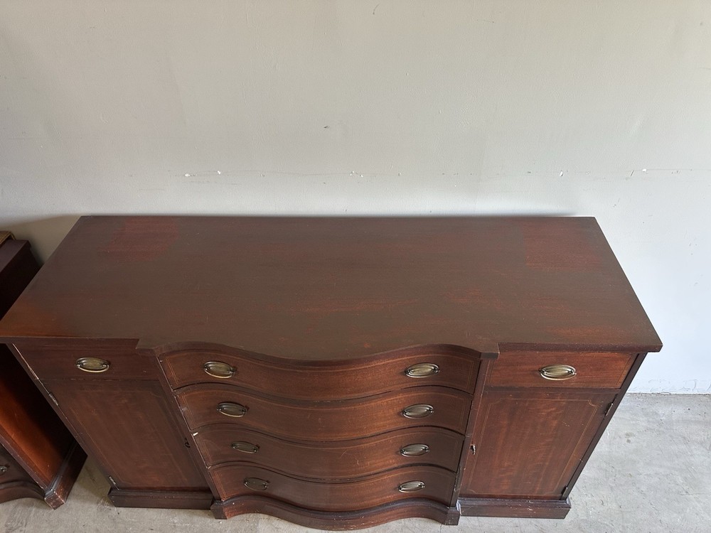 Drexel Mahogany Server Buffet Sideboard Credenza Bathroom Vanity