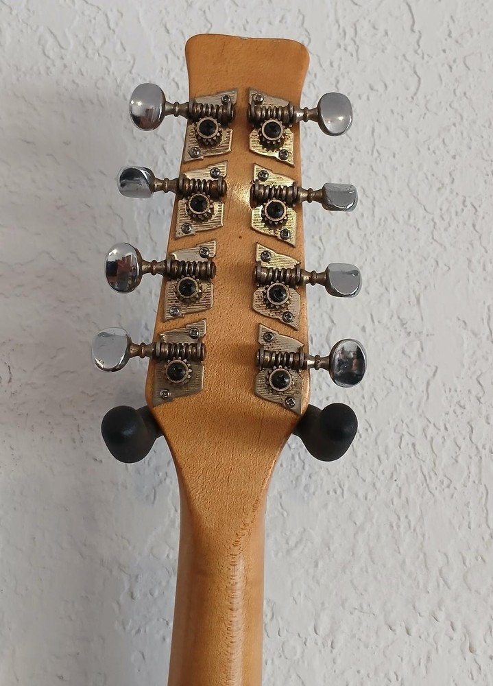 Rare! Vintage Bruno Conqueror Solid-Body 8-String Mandola-All Original-MIJ