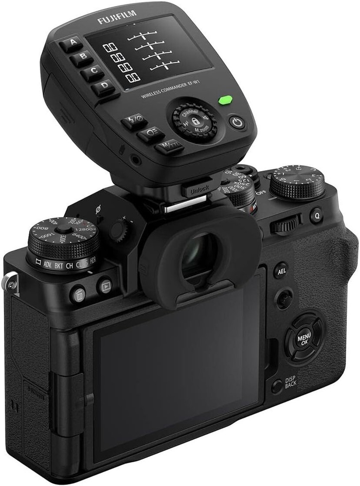 FUJIFILM Wireless Commander EF-W1 w/ case, cable for remote shutter