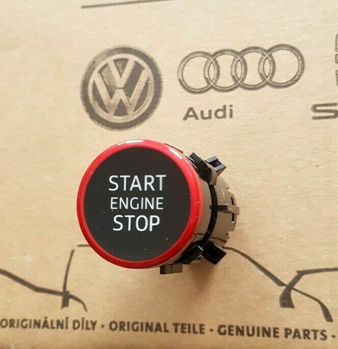 Audi Q3 F3 original start stop switch red switch button RSQ3 keyless button
