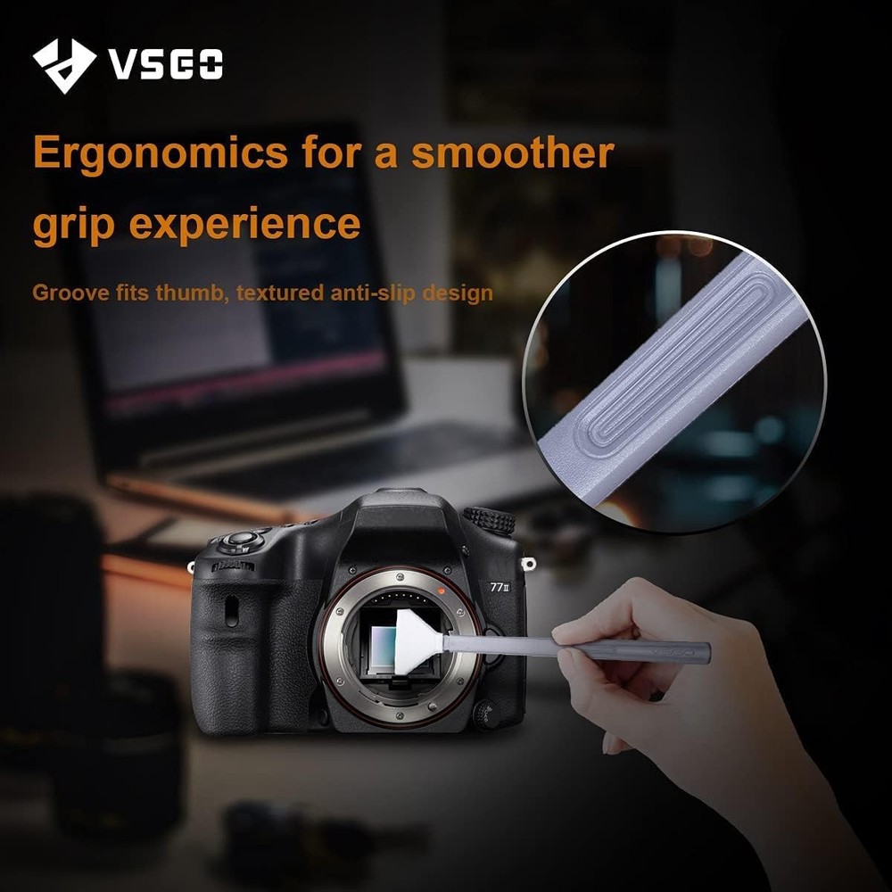 VSGO VS-S03E New Full Frame Camera Cleaning Kit 12pcs Sensor Black, White
