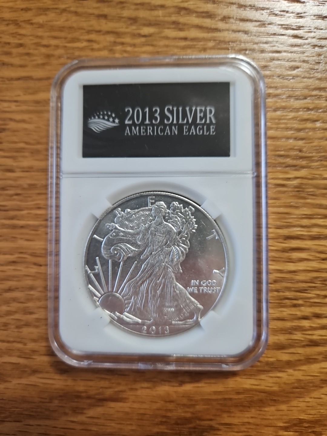2013 SILV*ER AMERICAN EAGLES 1 OZ BULLION COIN
