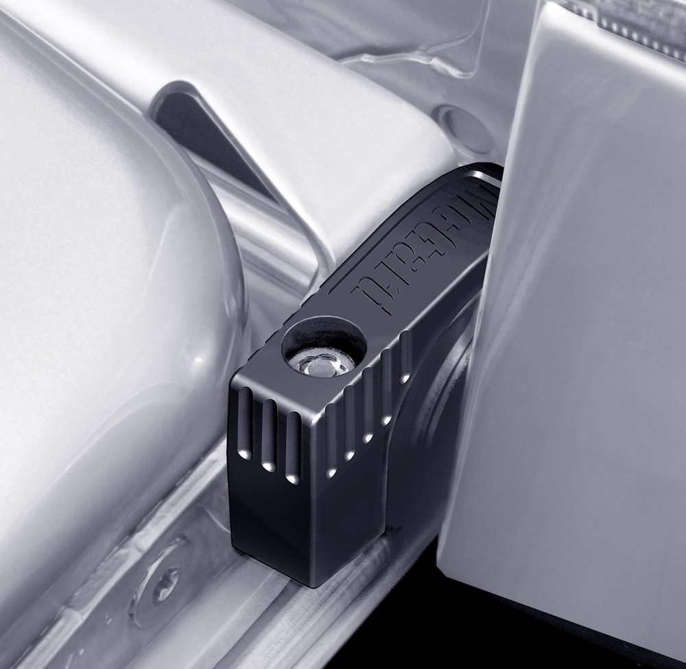 Black Universal Tailgate Lock for Trucks - Quick Install, Infinite Key Patterns