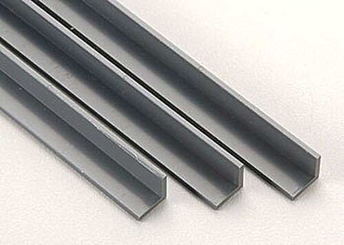 Plastruct Angle ABS 1/4 (4) - Model Scratch Building Plastic Sheet Rod Tube