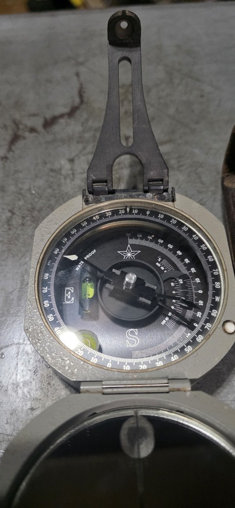 Brunton pocket transit compass